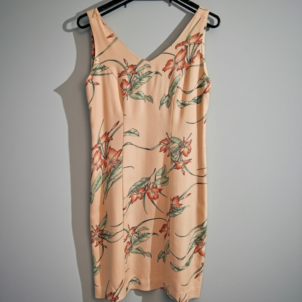 Tommy Bahama Silk Floral Sleeveless Dress Women's Size 4 NWT Style #TW6278 New